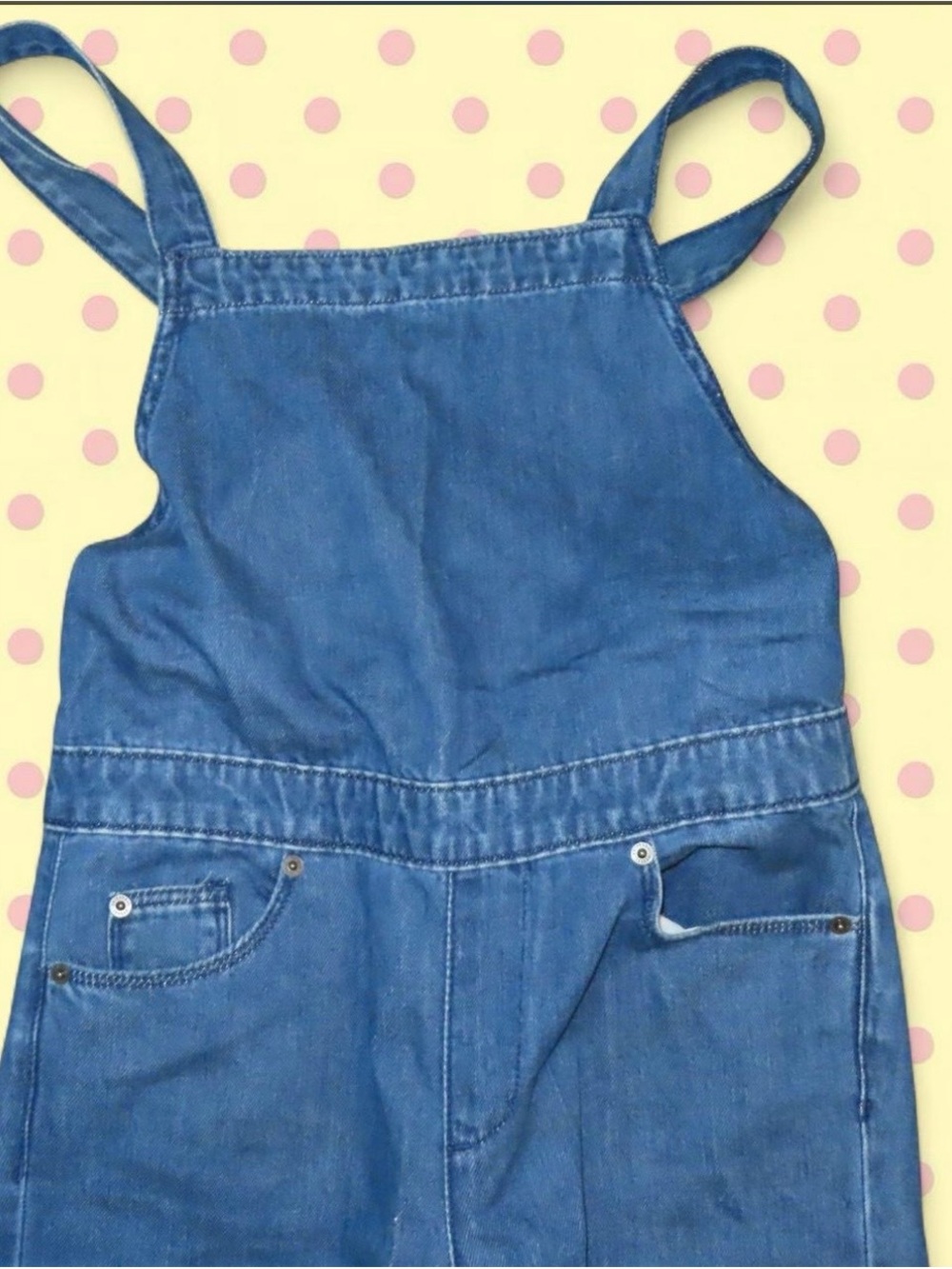 Universal Thread Blue Denim Overalls Jumpsuit